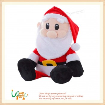 Soft Plush Stuffed Santa Claus Toys Christmas Gift