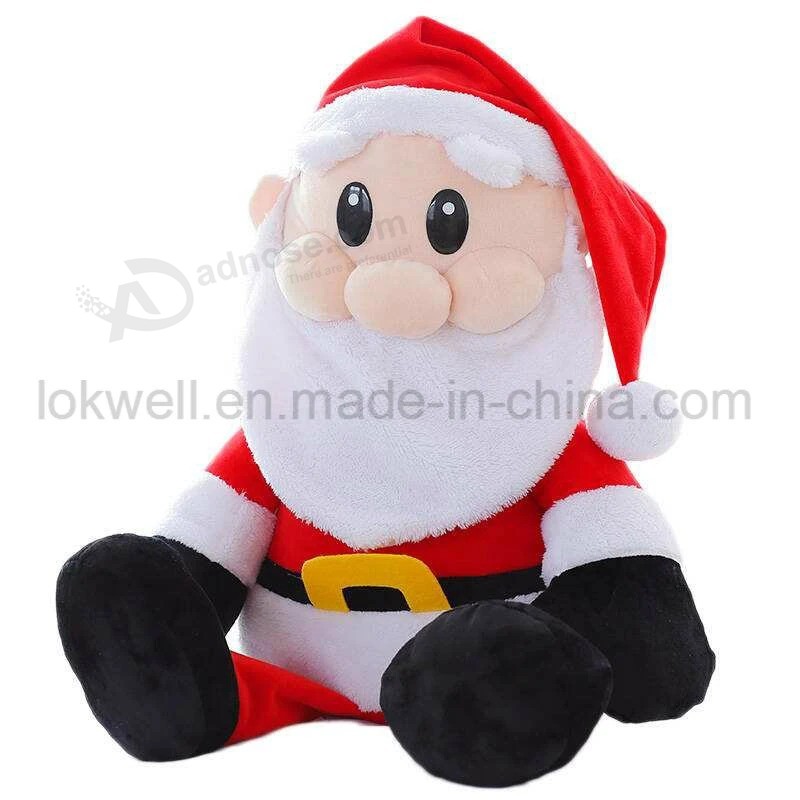 Soft Plush Stuffed Santa Claus Toys Christmas Gift