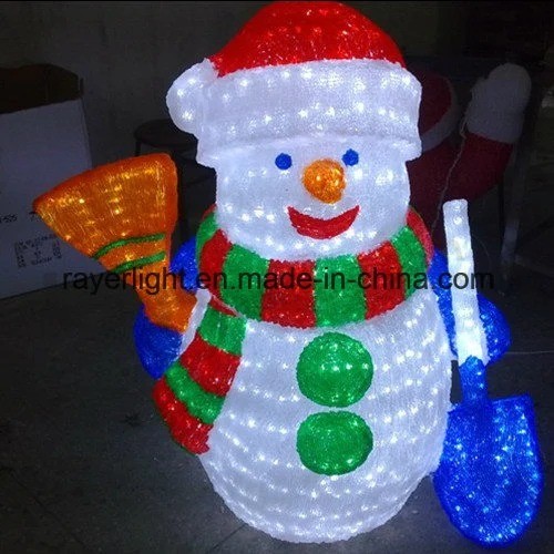 Christmas Light Holiday Decoration Outdoor Decoration LED Motif Light Snowman