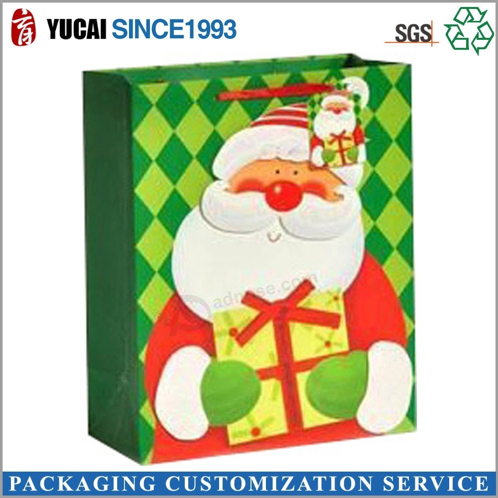 2021 Newly Designed Christmas Paper Gift Bags