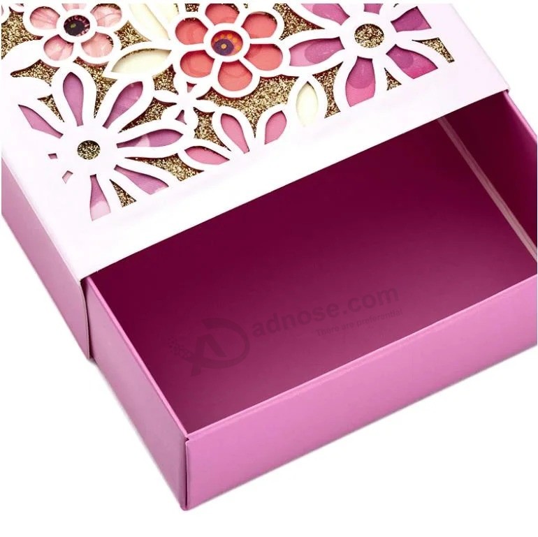 Wholesale Transparent Cmyk 4 Color Offset Printing Gift Jewelry Rectangular Paper Packaging Box