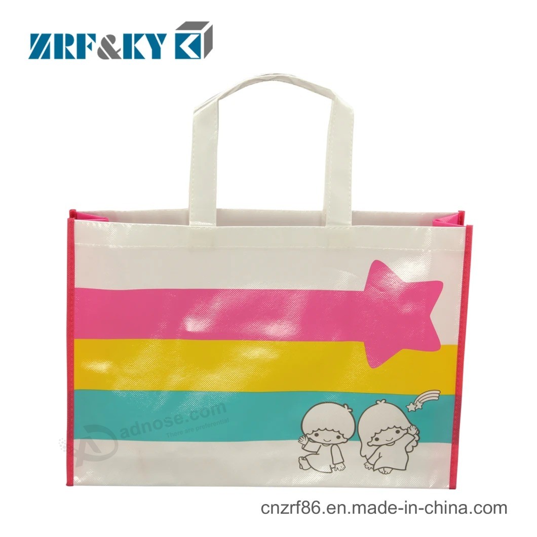 Customized Promotional Reusable Packing Non Woven Shopping Fabric Carry Bag