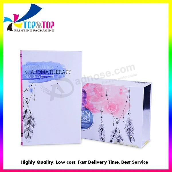Beautiful and Useful Paper Jewelry Box Gift Paper Box with Ribbon