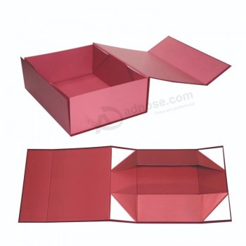 Hotstamped Logo Color Magnet Foldable Gift Box/Foldable Box/Paper Box/Paper Packaging Box