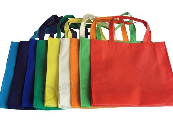 Custom Promotional Non Woven Bag with Shine Golden Sliver Lamination