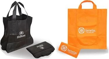 D-Cut Foldable Non Woven Bag for Shopping and Promotion