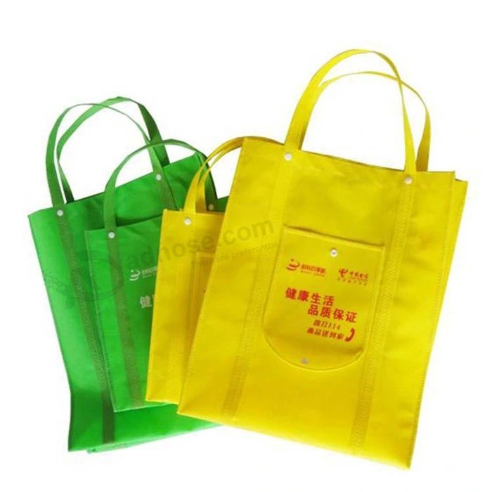 Luxury Non Woven Tote Bag with Brand Label