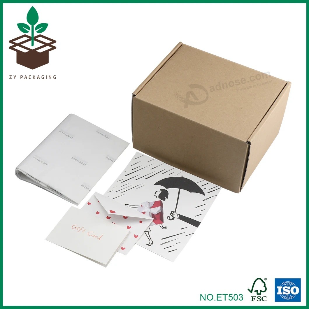 Custom Folding Corrugated Carton Paper Gift Storage Box for Gift