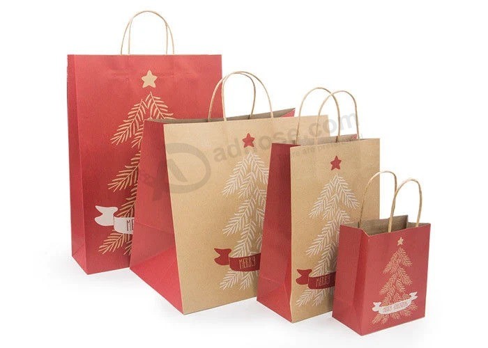 Wholesale Cheap Price Kraft Shopping Gift Paper Packaging Bag