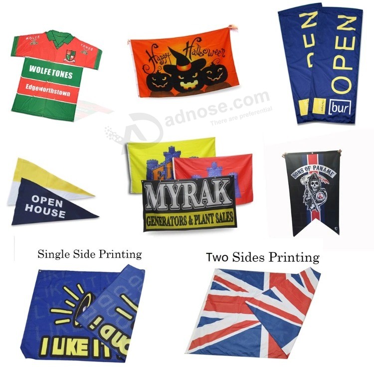 Cheap 3X5FT Custom Flag Digital Printing Polyester Banner Flag Outdoor Advertising Flag