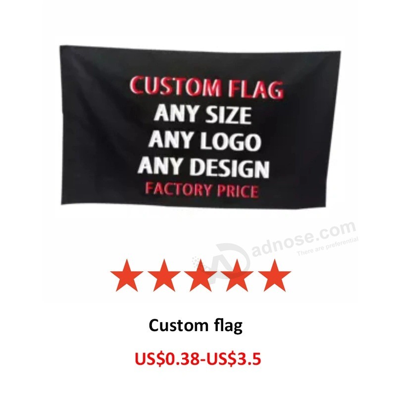 Factory Price Digital Printing Custom Flag, Hand Flag Banner Flag
