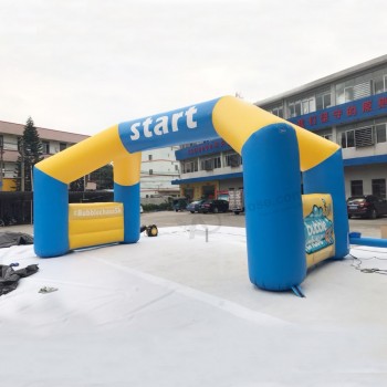Running Fun Outdoor Advertising Inflatable Start Arch Tent Events