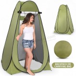 Wholesale Portable Privacy Tent Pop Up Shower Tent Changing Tent Dressing Room with Carry Bag for Shower Toilet