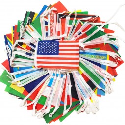 Eco Friendly International World Bunting Flags All Country Flag With String