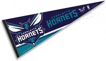 Charlotte Hornets Pennant Full Size 12＂ X 30＂ with high quality