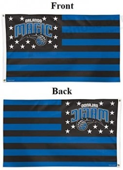 NBA Orlando Magic 14723115 Deluxe Flag, 3' x 5'