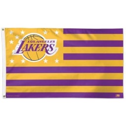 Los Angeles Lakers 3'x5' Flag, One Size, Team Color