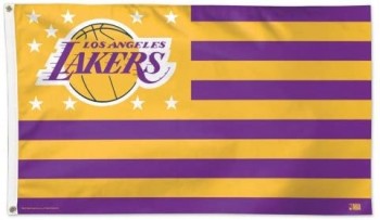 Los Angeles Lakers 3'x5' Flag, One Size, Team Color