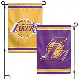 NBA Los Angeles Lakers Garden Flag, 11＂x15＂, Team Color