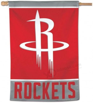 Wholesale custom high-end Houston Rockets 27＂ x 37＂ Banner