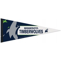 NBA 69671014 Minnesota Timberwolves Premium Pennant, 12＂ X 30＂