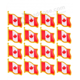20 Pack Canada Flag Pin Canadian National Flag Lapel pins Enamel Made of Metal Souvenir Men Women Patriotic