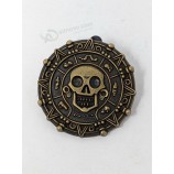 Disney Parks Pirates of the Caribbean Skull Medallion Coin Pin Pieces Of Eight