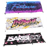Outdoor Indoor 180x60cm Cheap Sublimation DIgital Logo Printing Cotton Polyester Fabric Custom Nobori Flags and Banners