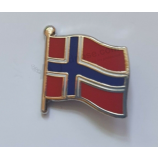 Metal Pin Badge NORWAY T1078
