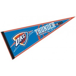 NBA Oklahoma City Thunder WCR63849812 Carded Classic Pennant, 12＂ x 30＂