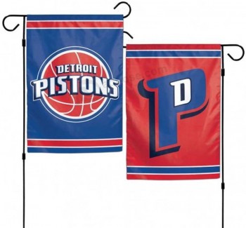 NBA Detroit Pistons WCR85491012 Garden Flag, 11＂ x 15＂