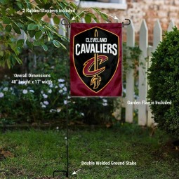 Cleveland Cavaliers Shield Garden Flag and Yard Stand Included