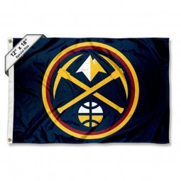 Denver Nuggets Small Mini Boat and Cart Flag