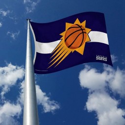 NBA Phoenix Suns Flag Striped 3' x 5' Banner Flag - Single Sided - Indoor or Outdoor