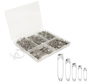 Safety Pins, Safety Pins Assorted, 300 Pack, Assorted Safety Pins, Safety Pin, Small Safety Pins, Safety Pins Bulk, Large Safety Pins