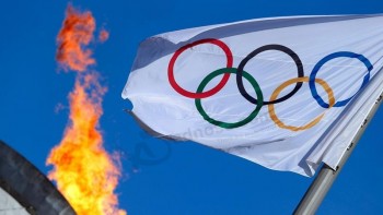 Custom high quality Olympic flags with any size