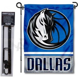 Dallas Mavericks Garden Flag with Stand Holder with high quality