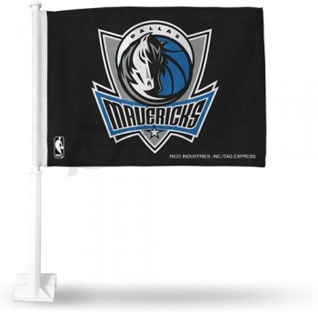 Wholesale custom NBA Dallas Mavericks Flag Car Flag with high quality