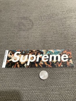 Supreme Angels Undercover Box Logo Sticker 100% Authentic Mint Free Shipping