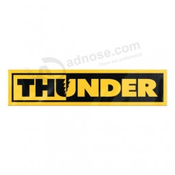 Thunder Trucks Lightning Bolt Skateboards Sticker Decal 5" x 1" Black Yellow