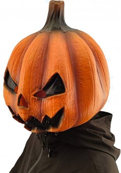Creepy Party Halloween Jackolantern Pumpkin Face Head Masks Novelty Scary For Party and Trick or Treat
