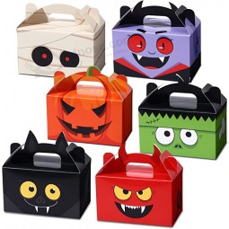 Halloween Candy Treat Box Set Halloween Trick or Treat Goodie Boxes Halloween Party Favors Boxes for Halloween Birthday