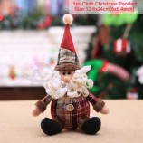 Santa Claus Merry Christmas Doll Home Ornaments Xmas Tree Decoration Gift New