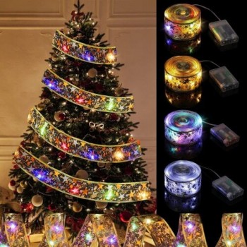 10m 100 LED Ribbon Fairy String Lights Gift Wraps Christmas Tree Party Decoratio