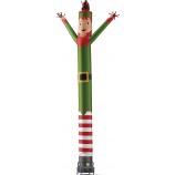 Holiday Themed 20 Feet Tall Air Dancers Wacky Waving Inflatable Tube Man Attachment (No Blower)
