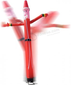 Inflatable Tube Man Blow Up Sky Puppet Dancer 20ft (no Blower) Funny Wacky Santa Claus for Christmas Business Outdoor Advertisement Yard