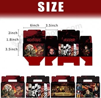 Horror Movie Party Gift Bags for Horror Movie Birthday Party Supplies Favor Horror Movie Halloween Goodie Bags