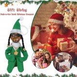 Snoop on a Stoop Christmas Elf Doll Spy Plush Toy Decor Gifts