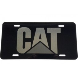 License Plate CAT equipment Truck Auto car tag Aluminum