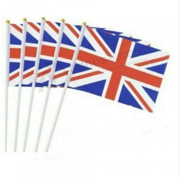 20 X HAND WAVING UNIOn JACK FLAGS British Jubilee Sports Street Party Decor UK